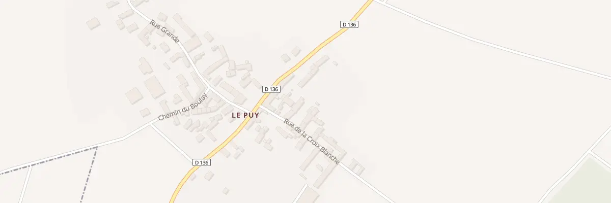 Plan du 9 Rue Croix-Blanche à Chaintreaux