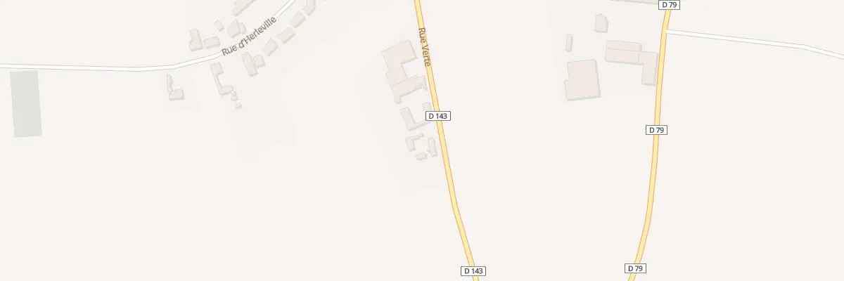 Plan du 20 Rue Verte à Vermandovillers