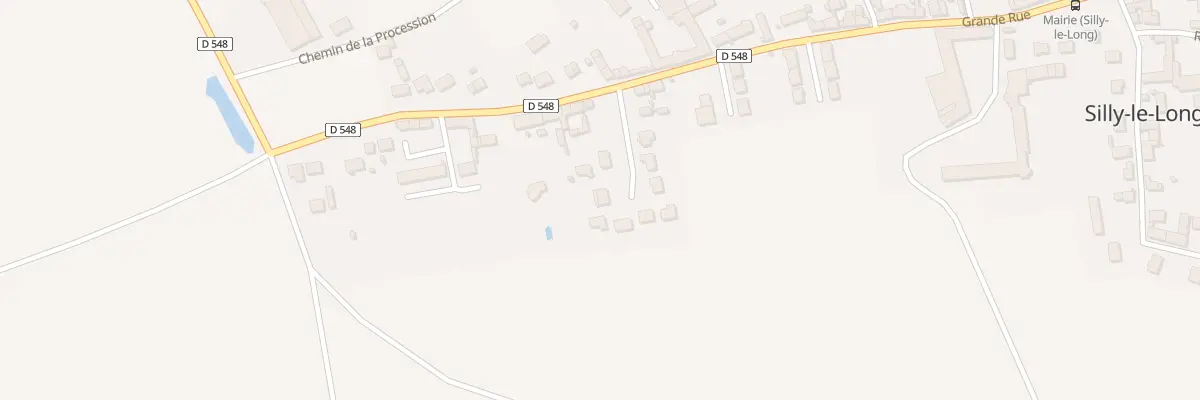 Plan du 3 Ham des Peupliers à Silly-le-Long