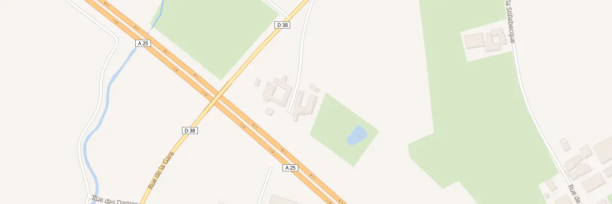Plan du 41 Imp de la Gare à Steenwerck