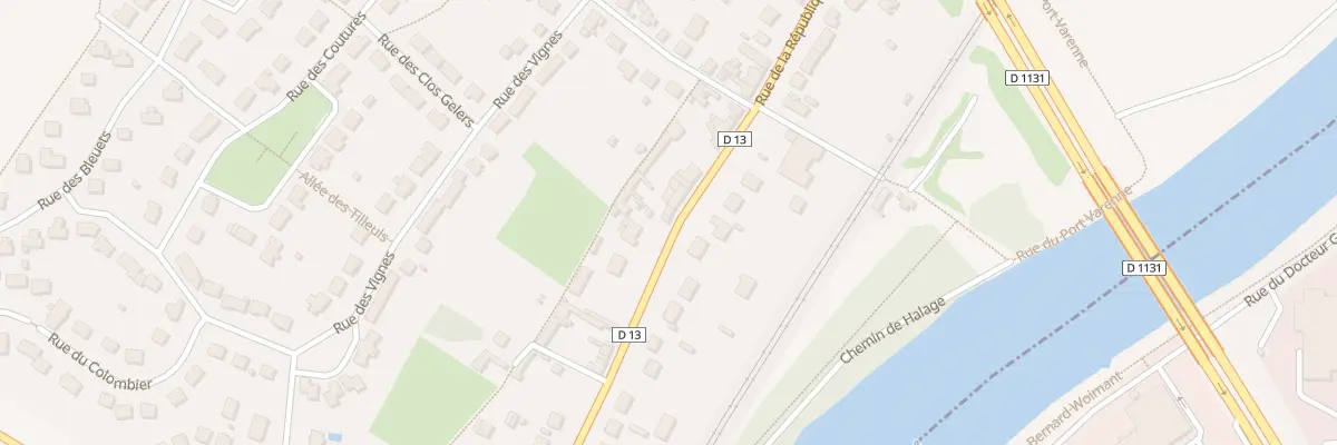 Plan du 1287 Rue de la République à Jaux
