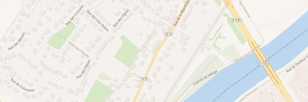 Plan du 1293 Rue de la République à Jaux