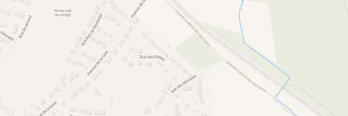 Plan du 11 Rue des Plaises à Ozouer-le-Voulgis