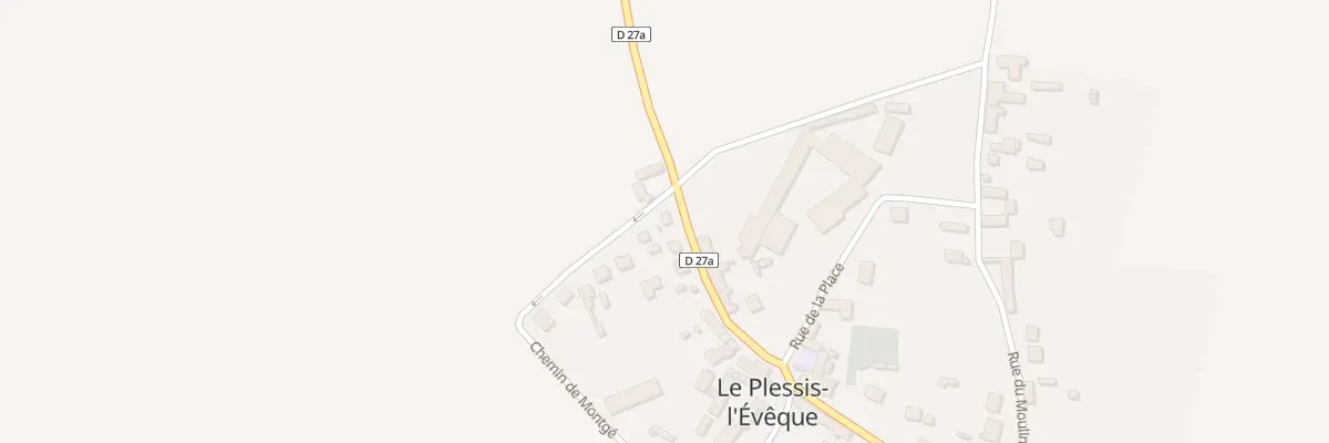 Plan du 27 Che du Vieux Pressoir au Plessis-l’Évêque