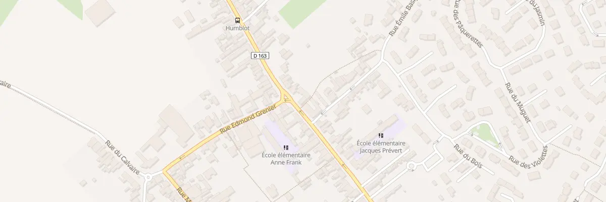 Plan du 84 Rue Ignace Humblot à Auchy-les-Mines
