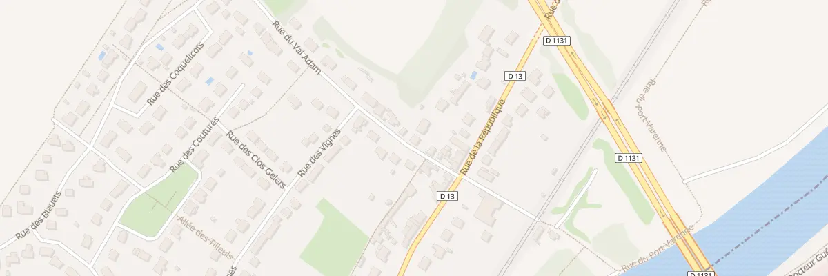 Plan du 66 Rue du Val Adam à Jaux