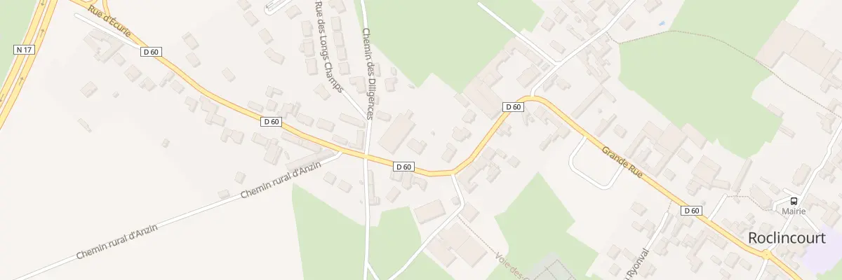 Plan du 12 Rue D ’Ecurie à Roclincourt