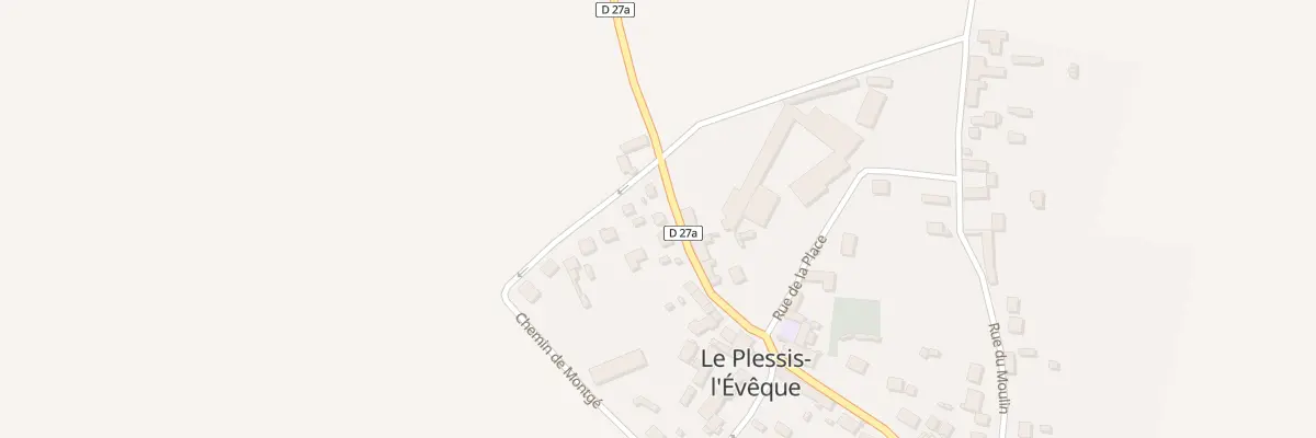 Plan du 45 Rue du Pommeret au Plessis-l’Évêque