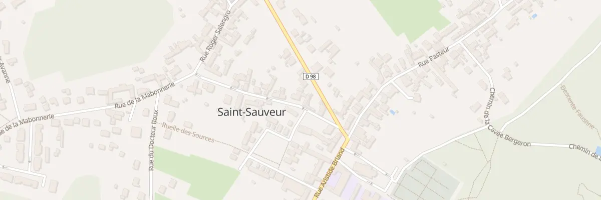 Plan du 60 Rue Jean Jaurès à Saint-Sauveur