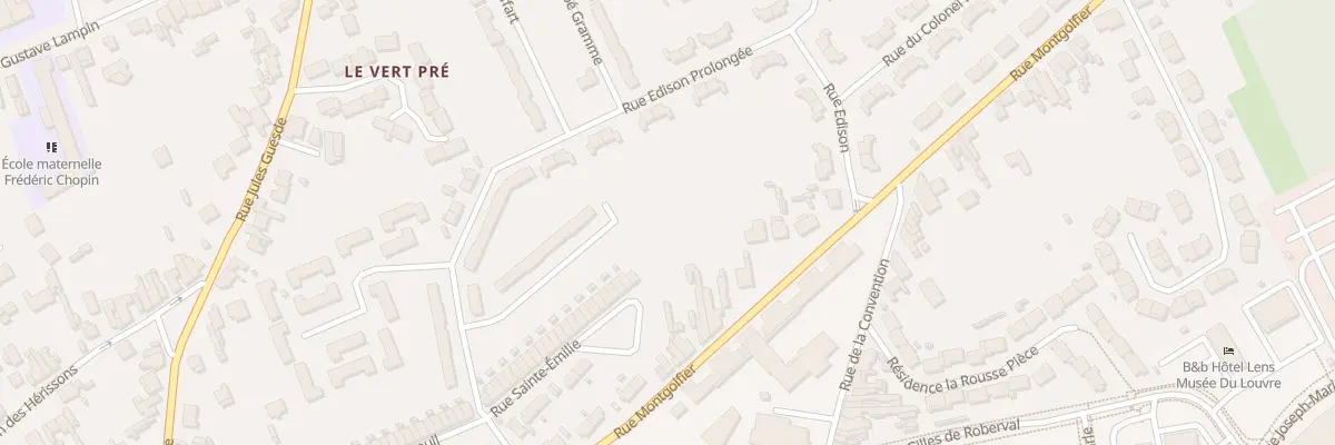 Plan du 642 Rue Montgolfier à Liévin