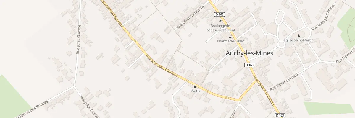Plan du 61 Rue Gloriant à Auchy-les-Mines