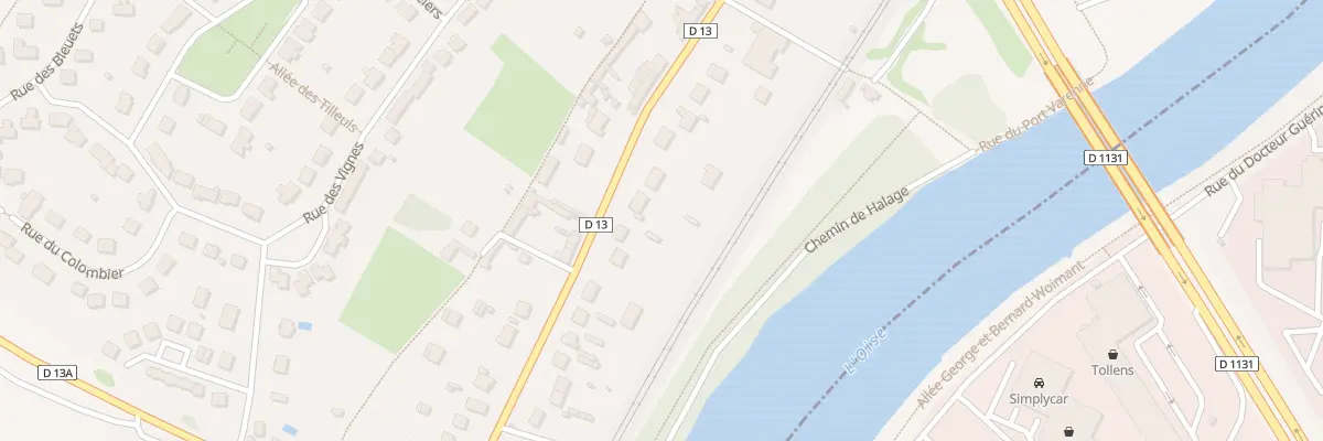 Plan du 1232 Rue de la République à Jaux
