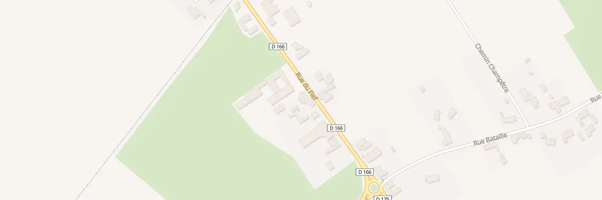 Plan du 1612 Rue du Fief à Sailly-sur-la-Lys