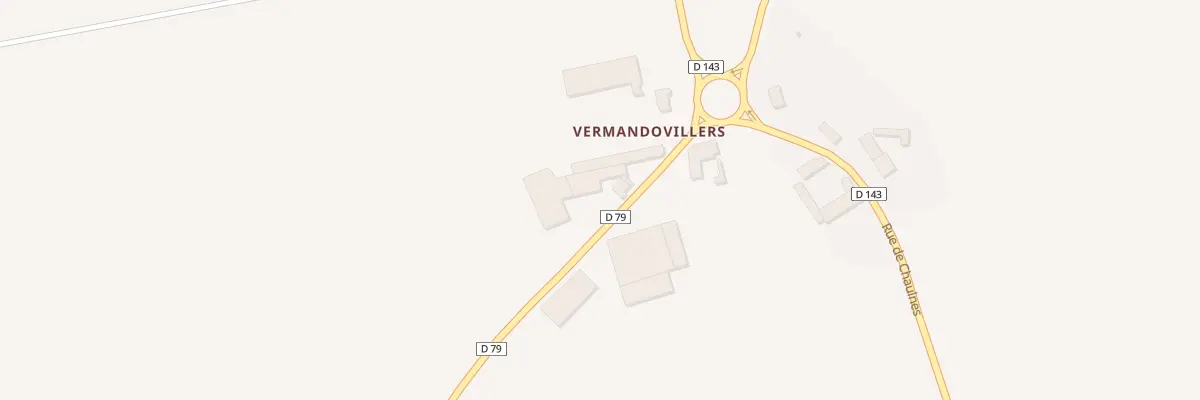 Plan du 2 Rue de Lihons à Vermandovillers