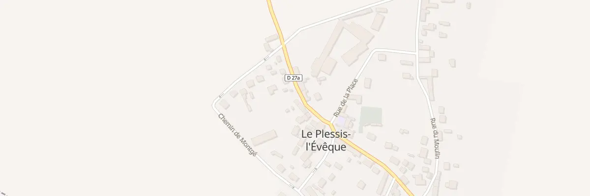 Plan du 41 Rue du Pommeret au Plessis-l’Évêque