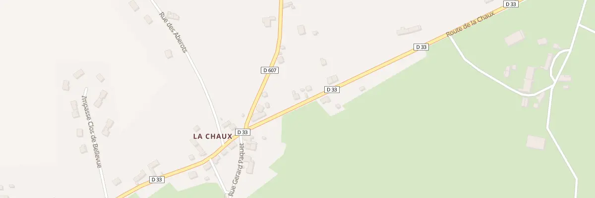 Plan du 31 Rte de la Chaux à Deneuille-les-Mines