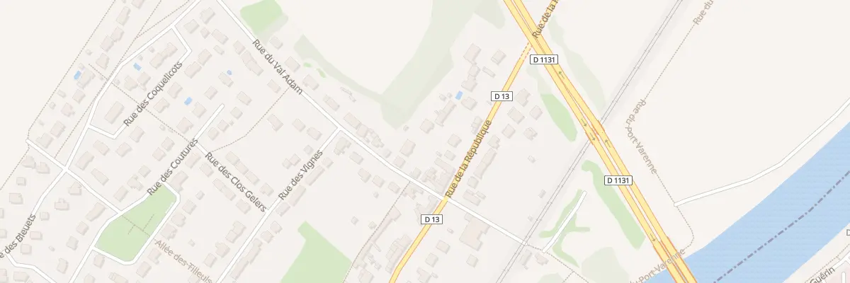 Plan du 1423 Rue de la République à Jaux