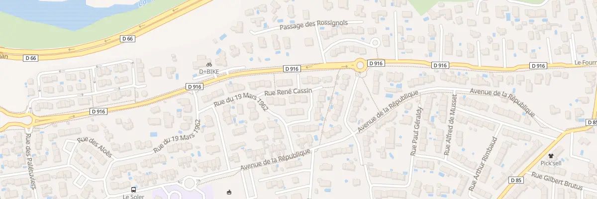 Plan du 9 Rue René Cassin au Soler