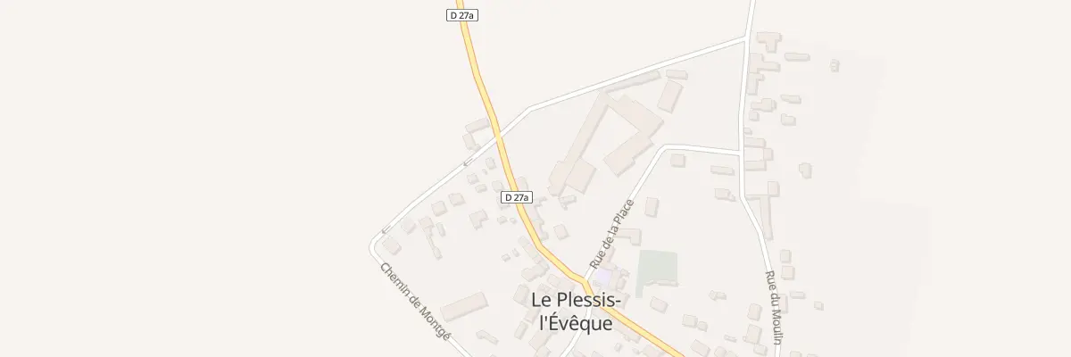 Plan du 20 Rue du Pommeret au Plessis-l’Évêque