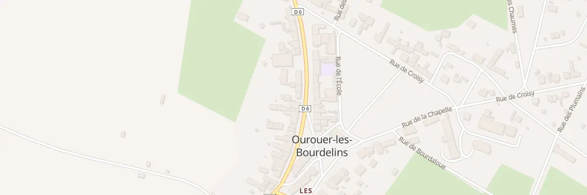 Plan du 21 Gr Grande Rue à Ourouer-les-Bourdelins