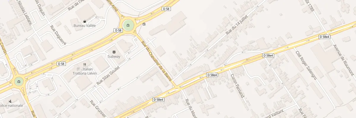 Plan du 10C Rue du 14 Juillet à Liévin