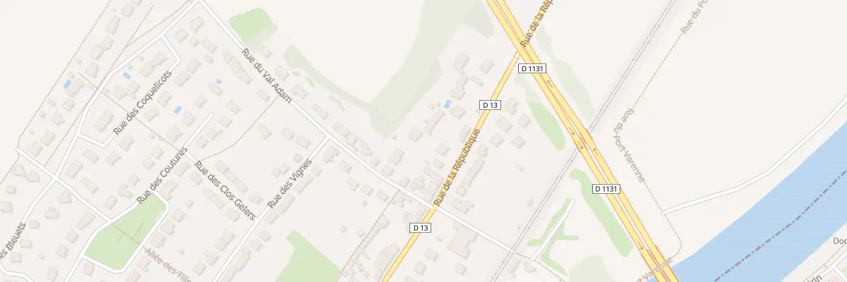 Plan du 1437 Rue de la République à Jaux