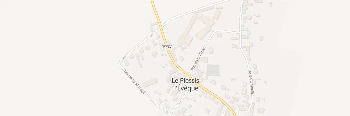 Plan du 14B Rue du Pommeret au Plessis-l’Évêque