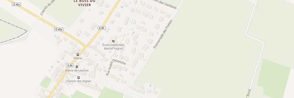 Plan du 15 Rue André Dautriche à Lesches