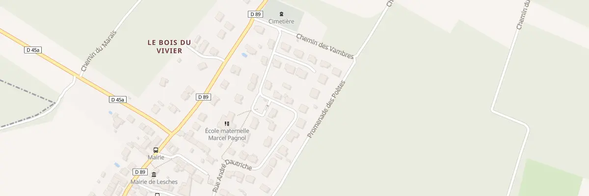 Plan du 21 Rue André Dautriche à Lesches