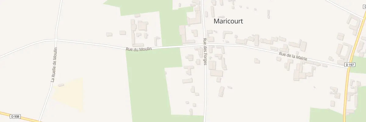 Plan du 11 Rue des Forges à Maricourt