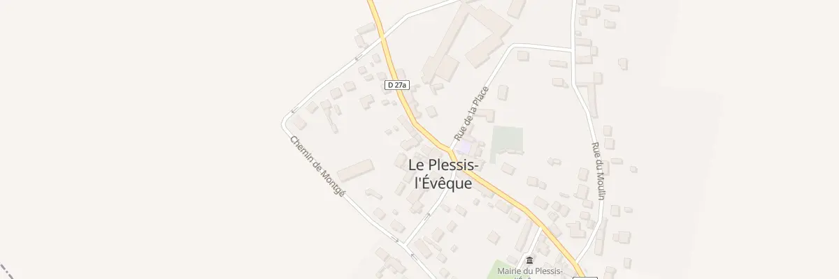 Plan du 35 Rue du Pommeret au Plessis-l’Évêque