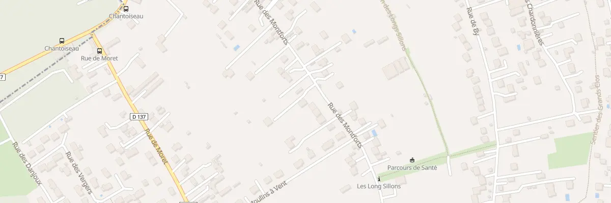 Plan du 48 Rue des Montforts à Thomery