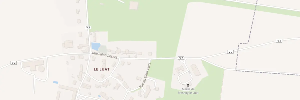 Plan du 13 Rue St Vincent à Fresnoy-le-Luat