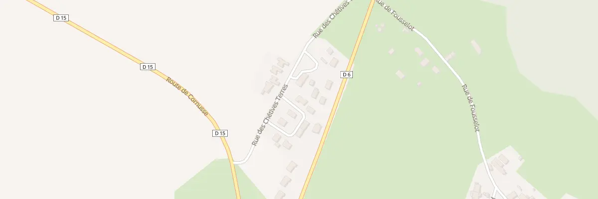 Plan du 11 Rue du Bois Gibault à Ourouer-les-Bourdelins
