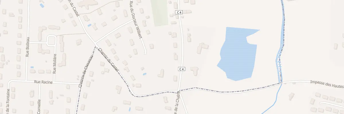 Plan du 5 Rue de la Cléry à Fontenay-sur-Loing
