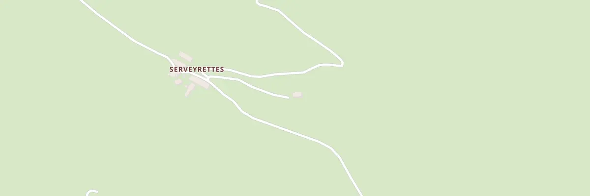Plan du 6000 Serveyrette à Brezons