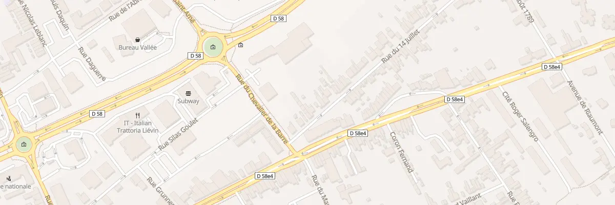 Plan du 12 Rue du 14 Juillet à Liévin