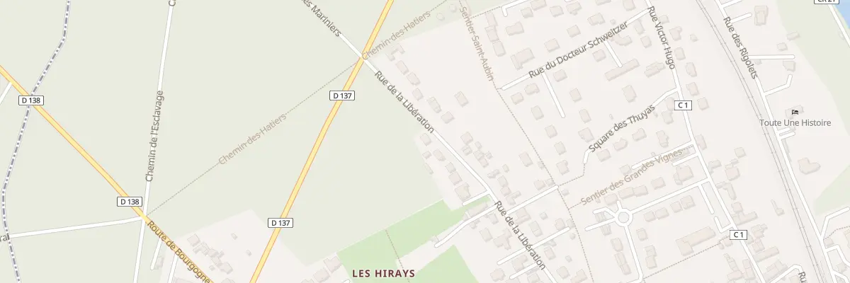 Plan du 27 Rue de la Liberation à Moret-Loing-et-Orvanne