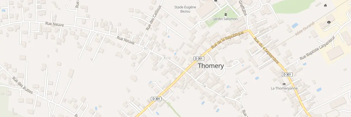 Plan du 4A Rue Neuve à Thomery
