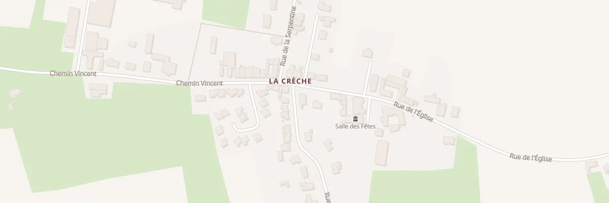 Plan du 6 Rue de l’Eglise La Creche à Bailleul