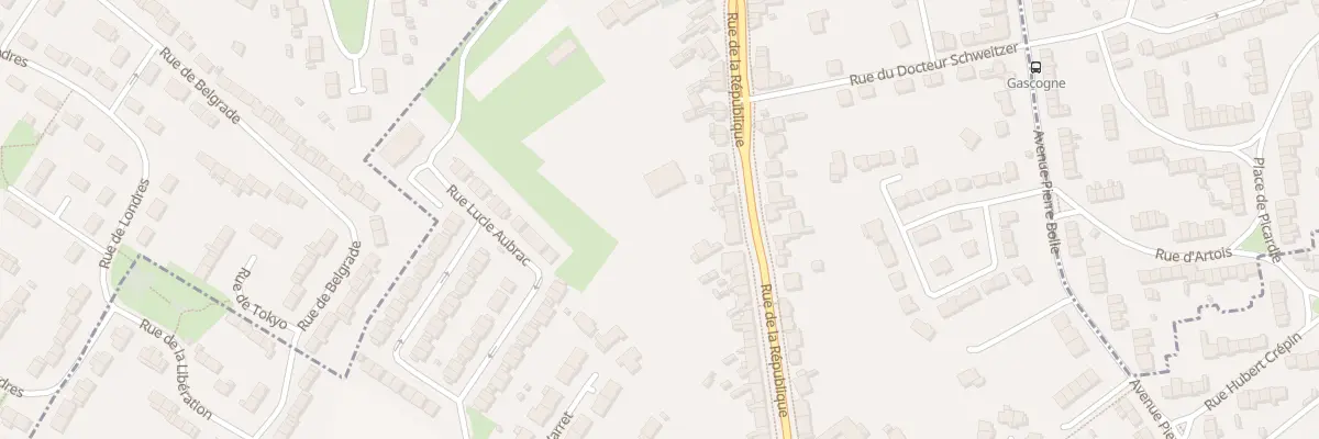 Plan du 60 Rue de la République à Beaurains