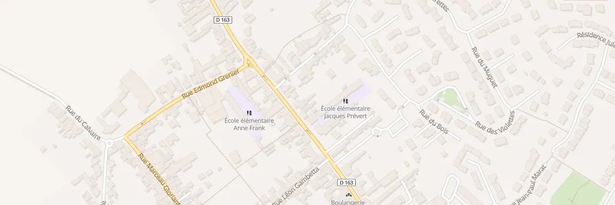 Plan du 96 Rue Ignace Humblot à Auchy-les-Mines