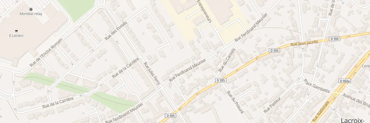 Plan du 535 Rue Ferdinand Meunier à Lacroix-Saint-Ouen