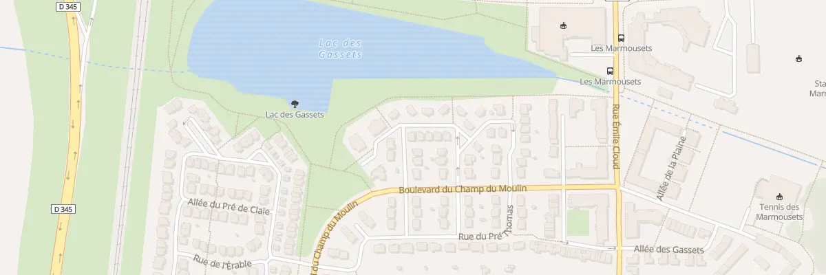 Plan du 8 Rue du Clos de l’Etang à Serris