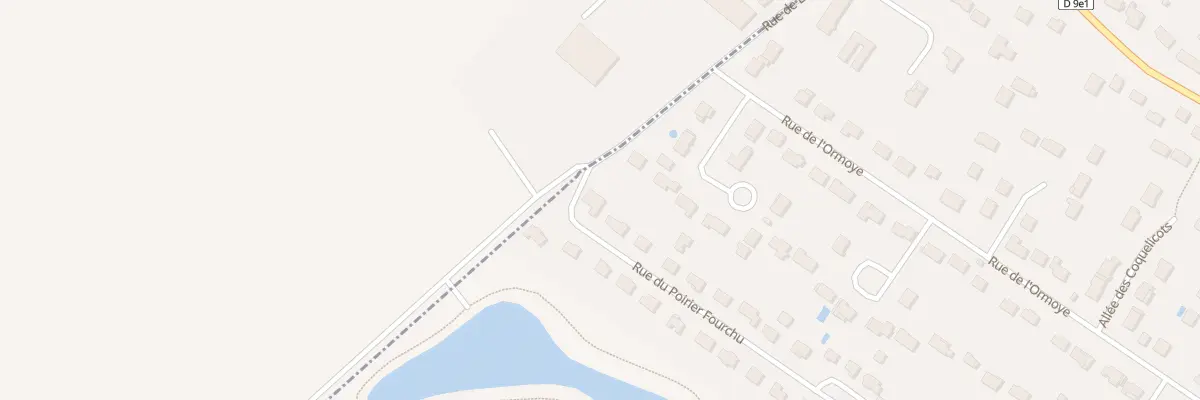 Plan du 1 Rue du Poirier Fourchu à Saint-Pathus