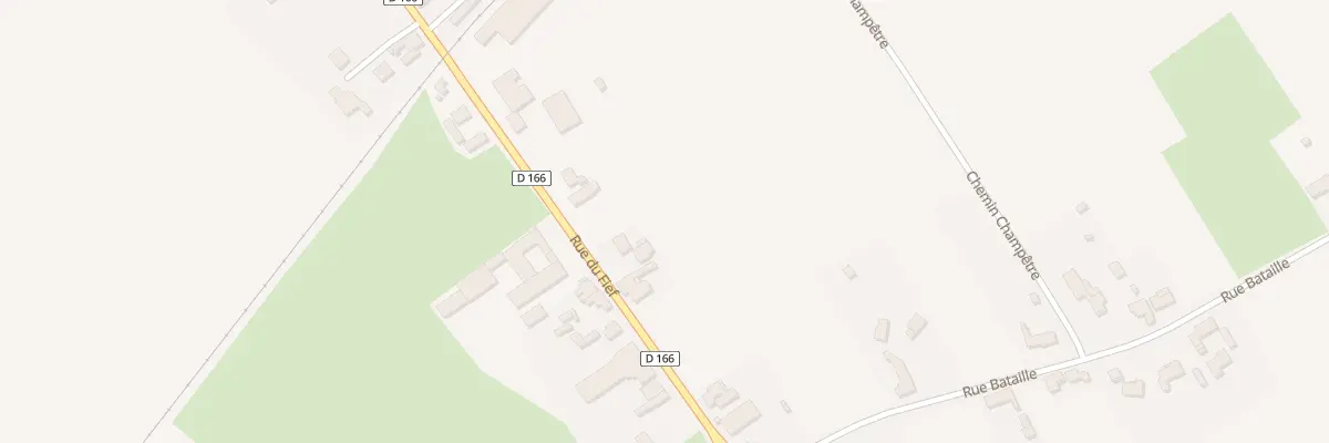Plan du 1601 Rue du Fief à Sailly-sur-la-Lys