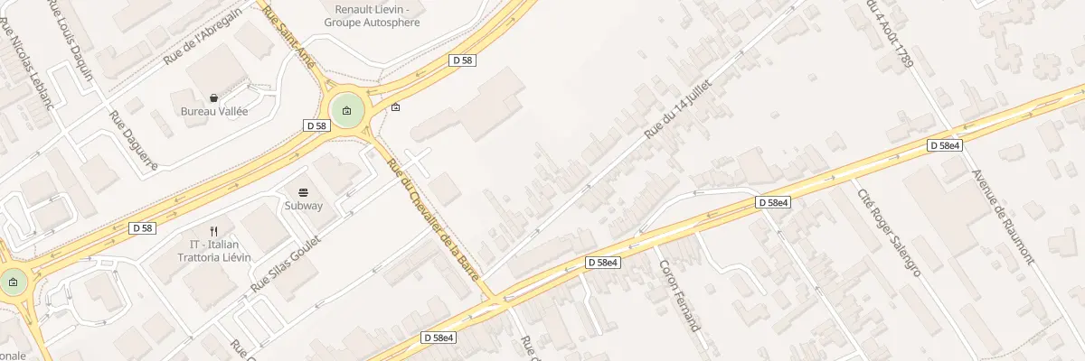 Plan du 18 Rue du 14 Juillet à Liévin