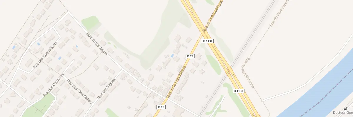 Plan du 1495 Rue de la République à Jaux