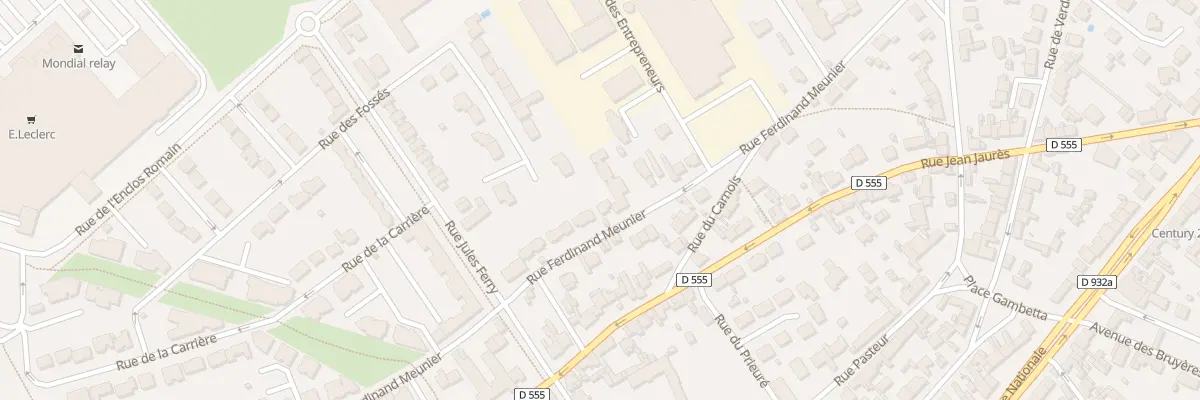 Plan du 553 Rue Ferdinand Meunier à Lacroix-Saint-Ouen