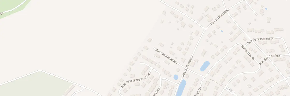 Plan du 136 Rue des Alouettes à Amilly